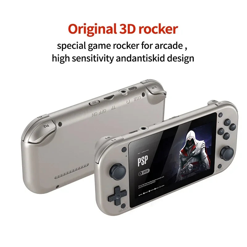 M17 Retro Video Handheld Game Console 4.3Inch IPS Screen with 30000 Games Linux System Portable Pocket Retro Player for PSP/PS1
