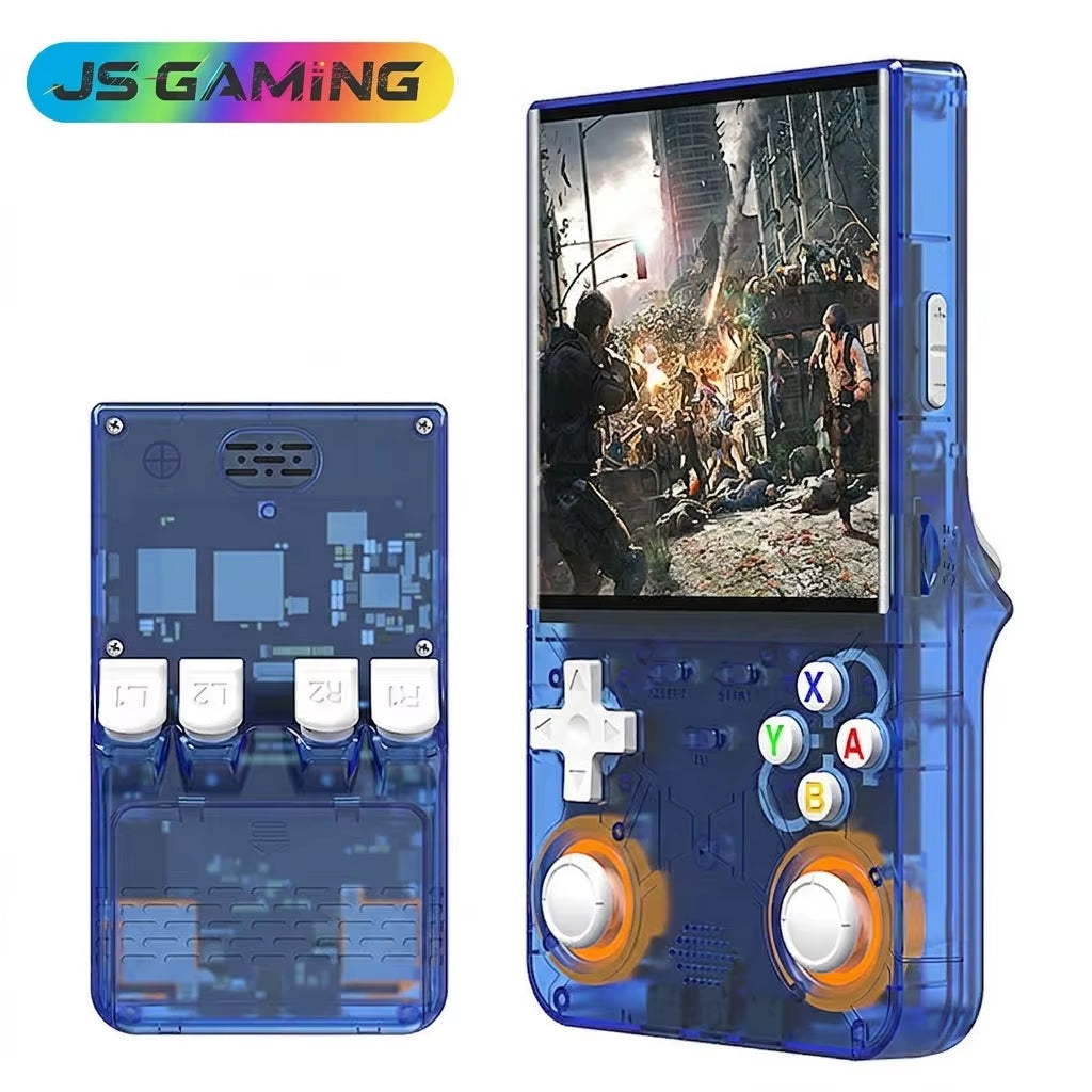 JSGAMING Arkos R36S Ultra R36 Max Pro Retro Handheld Game Console Linux 128Gb Handheld Game Players Video Gaming Controller 4.0"