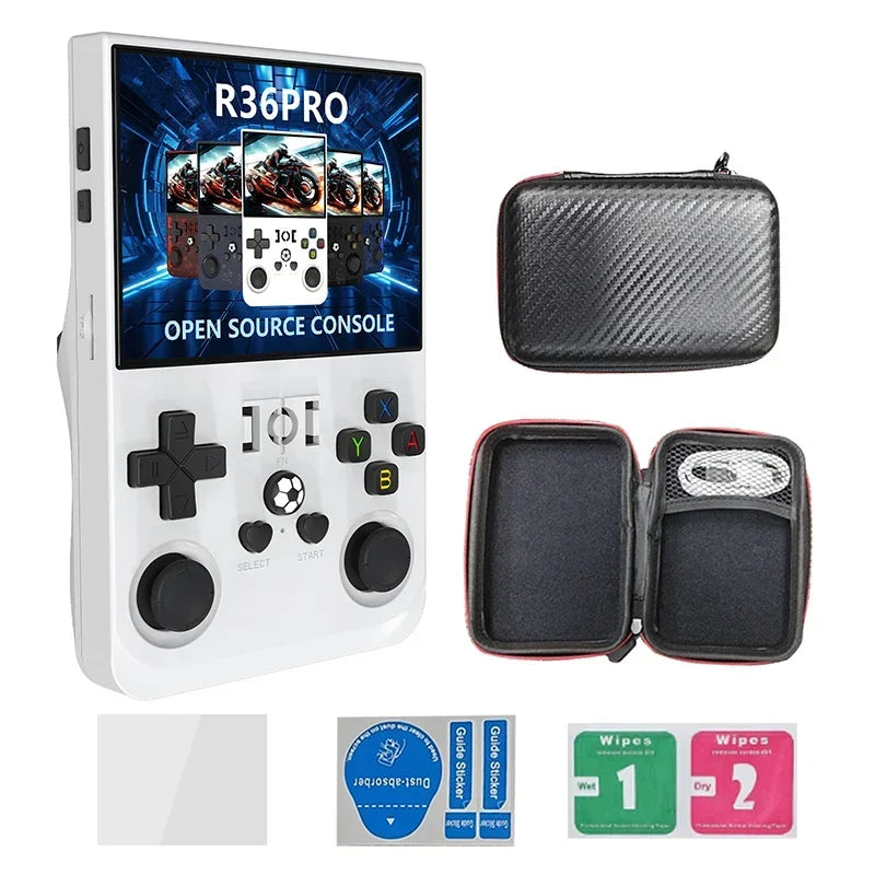 Gamezgadget Retro Handheld Video Game Console Linux System 3.5 Inch IPS Screen Portable Pocket Video Player 64GB 128GB Game Player
