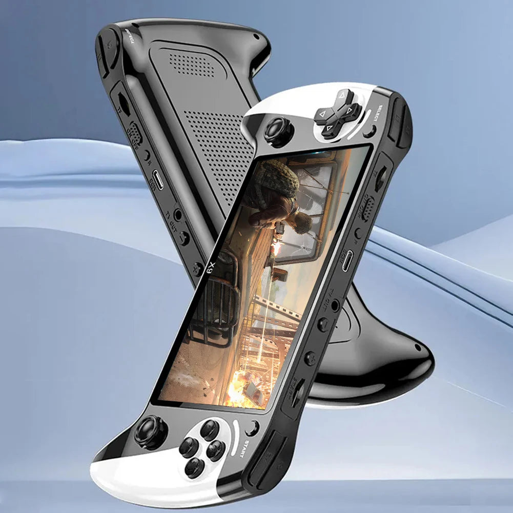 X9 Handheld Video Game Console with 3000 Games 5.5Inch Screen Retro Video Game Player Built in 9 Emulators Support NES GBA GBC