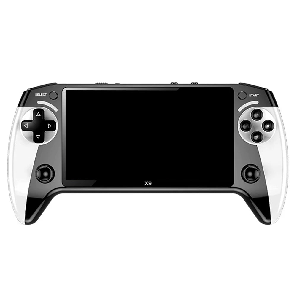 X9 Handheld Video Game Console with 3000 Games 5.5Inch Screen Retro Video Game Player Built in 9 Emulators Support NES GBA GBC